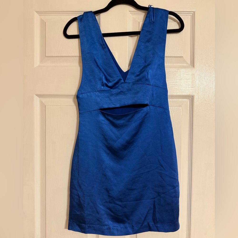 Endless Rose Cobalt Blue Mini Dress